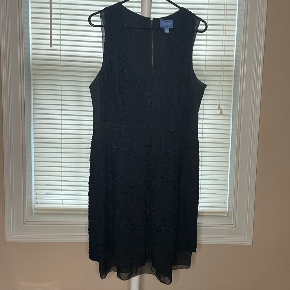Black Vera Wang Cocktail Dress